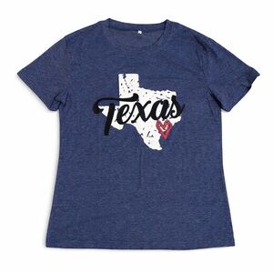 🩷 Blue Texas Graphic T-Shirt Women’s Size M